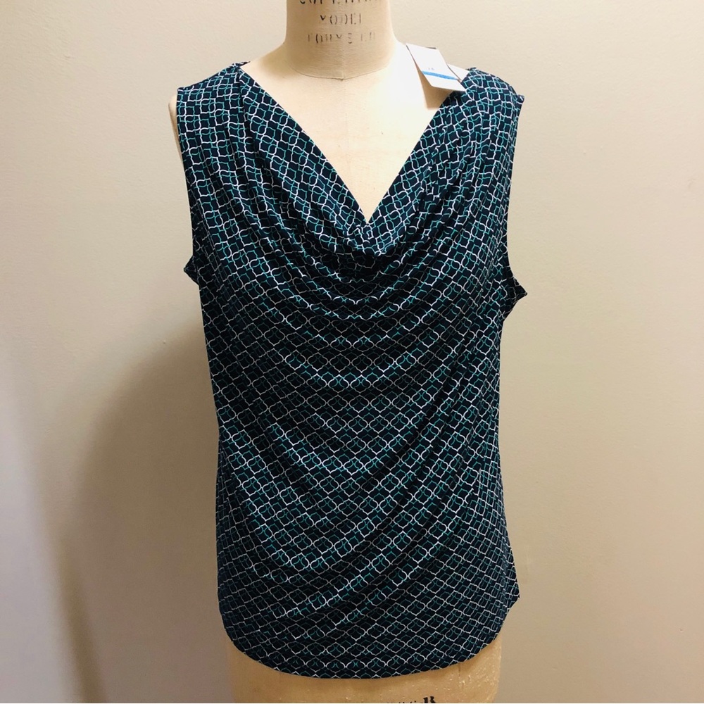 Women’s Nine West Blouse Multicolored Size XL
